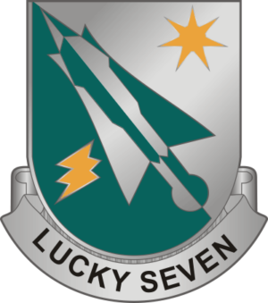 7th Combat Aviation Battalion DUI Decal