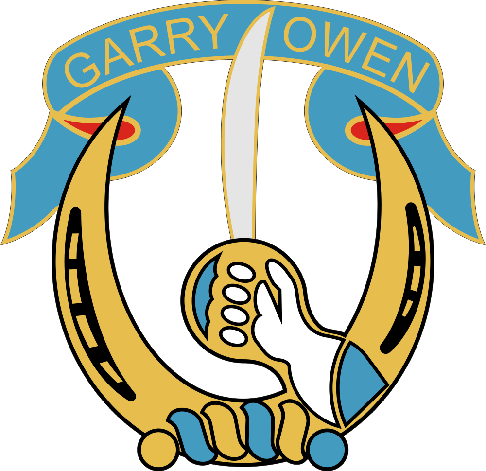 Garry Owen - 7th Cavalry Decal Garry Owen - 7th Cavalry Decal