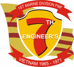 7th Marine Engineers FMF Decal