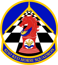823rd Red Horse Squadron Decal