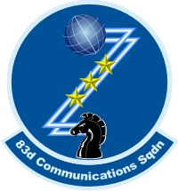 83rd Communications Squadron Decal
