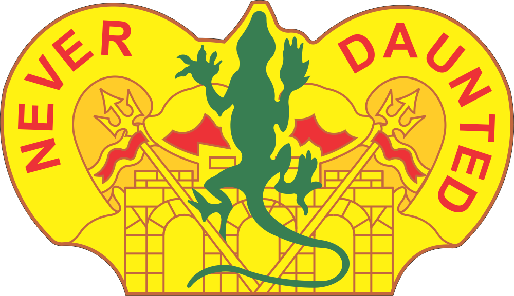 84th Engineer Battalion DUI Decal