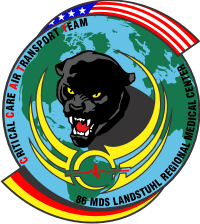 86th Medical Squadron Critical Care Air Transport Team Decal