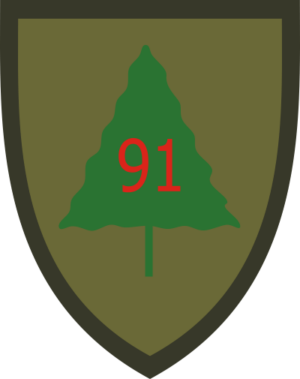 91st Division Training Decal