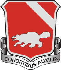 94th Engineer Combat Battalion (Heavy) DUI Decal