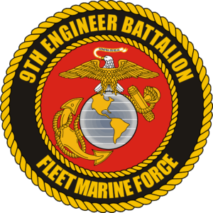 9th FMF Engineer Battalion Decal