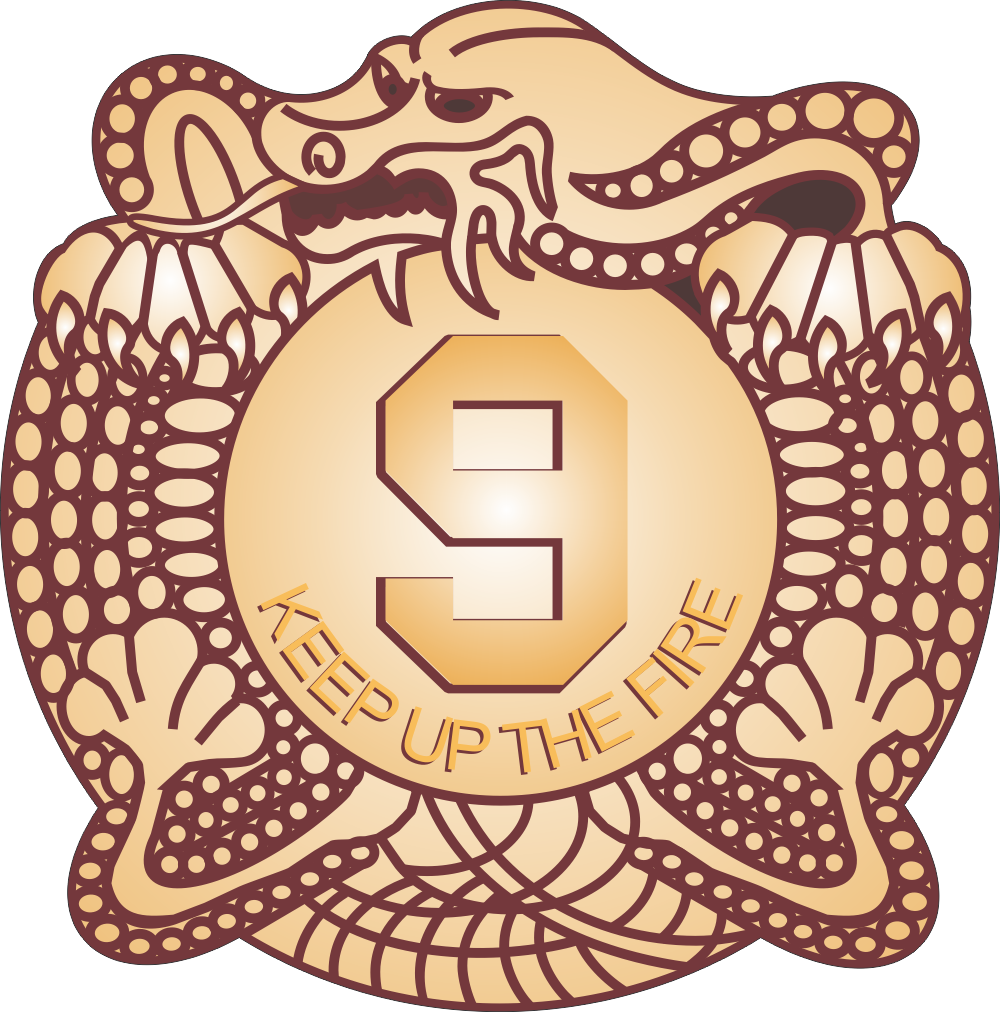 9th Regiment MANCHU Decal