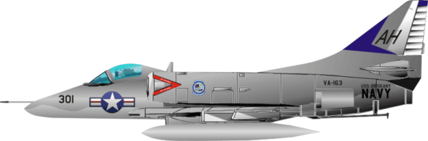Douglas A 4 Skyhawk Decal