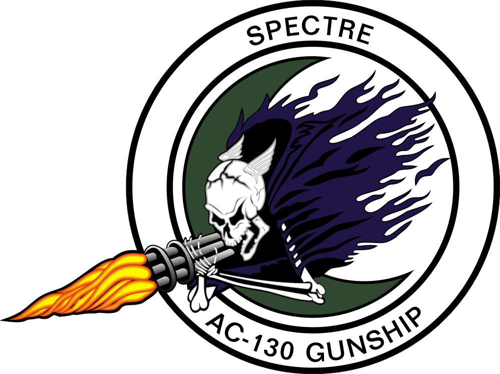 Lockheed AC-130 Spectre Gunship Decal
