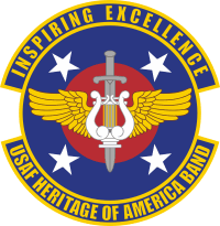 US Air Force Band Heritage of America Decal