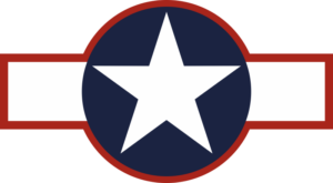 U.S. Aircraft Star 1943 (June - September) All Branches Decal