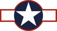 U.S. Aircraft Star 1943 (June - September) All Branches Decal