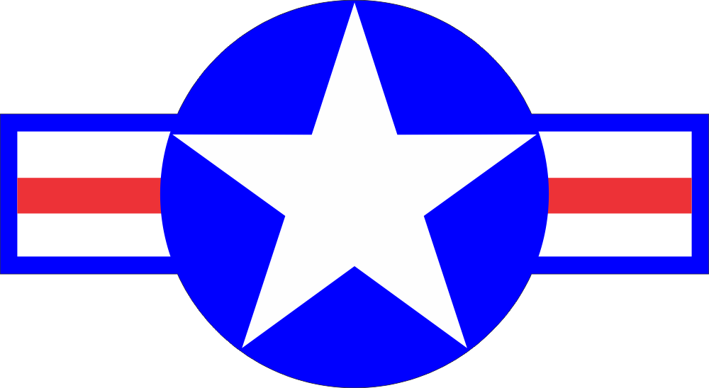 U.S. Aircraft Star 1947-Present Decal
