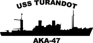 Attack Cargo Ship AKA, Artemis Class Silhouette (Black) Decal
