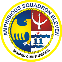 Amphibious Squadron Eleven Decal