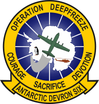 VXE-6 Antarctic Development Squadron 6 Operation Deep Freeze Decal