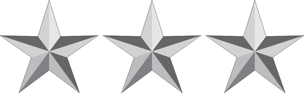 Army LTG Lieutenant General Decal