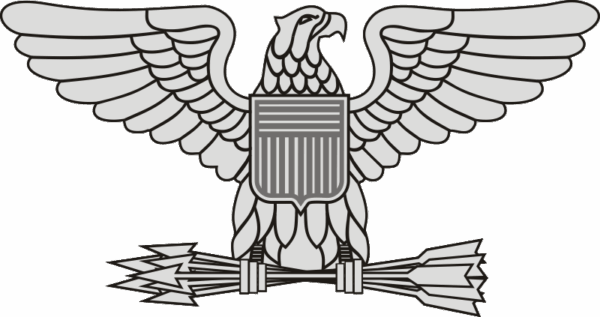 Army COL Colonel - Right Decal