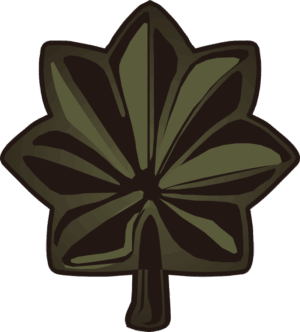 Army LTC Lieutenant Colonel (Subdued) Decal