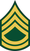 Army E-7 SFC Sergeant First Class Decal