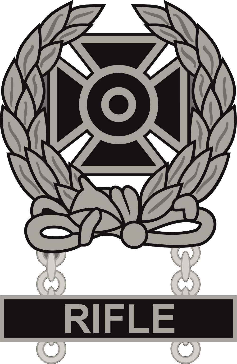 Army Expert Weapons Qualification Badge Decal
