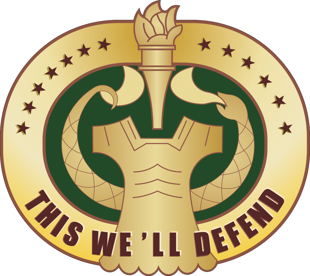 Army Drill Sergeant Badge – Color Decal