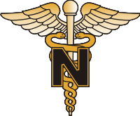 Army Nurse Corps Branch Insignia Decal