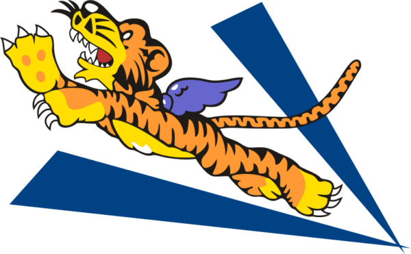 Flying Tiger (Left) American Volunteer Group Decal