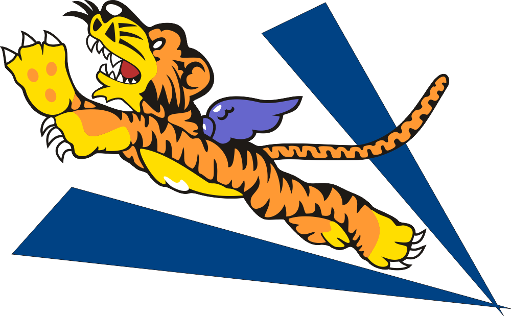 Flying Tiger (Left) American Volunteer Group Decal