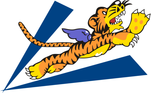 Flying Tiger (Right) American Volunteer Group Decal