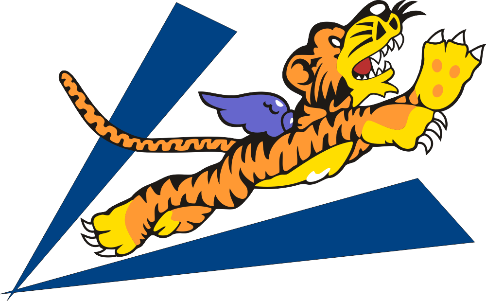 Flying Tiger (Right) American Volunteer Group Decal