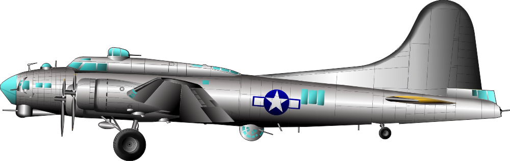 Boeing B 17 Flying Fortress Decal