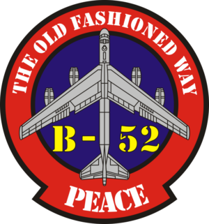 B-52 Peace  Decal