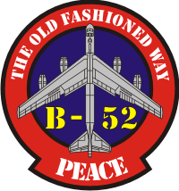 B-52 Peace  Decal