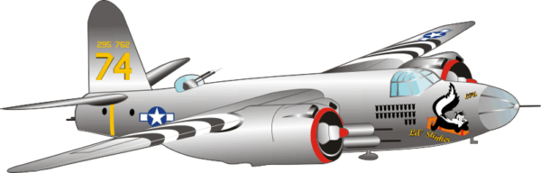 Martin B 26 Marauder Decal