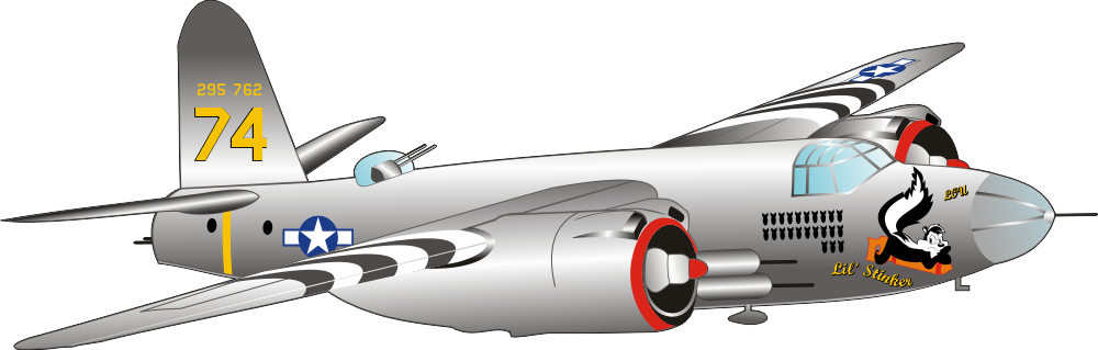 Martin B 26 Marauder Decal
