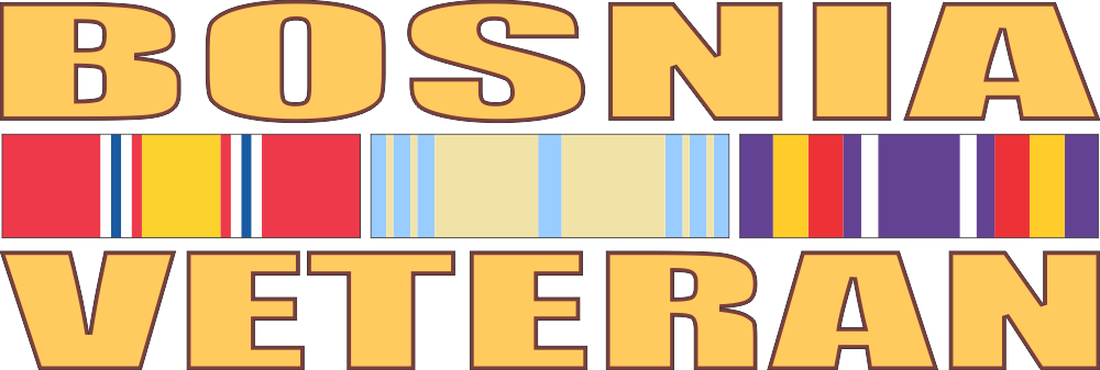 Bosnia Vet (v2) Decal