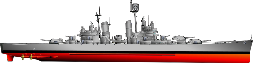 Baltimore Class Heavy Cruiser CA Decal