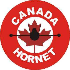 Canadian Hornet Decal