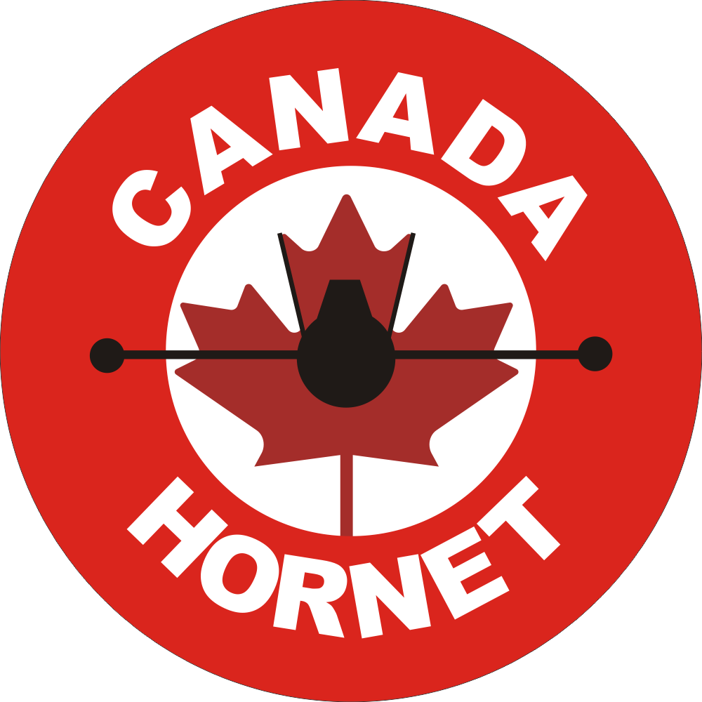 Canadian Hornet Decal