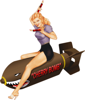 Cherry Bomb Decal
