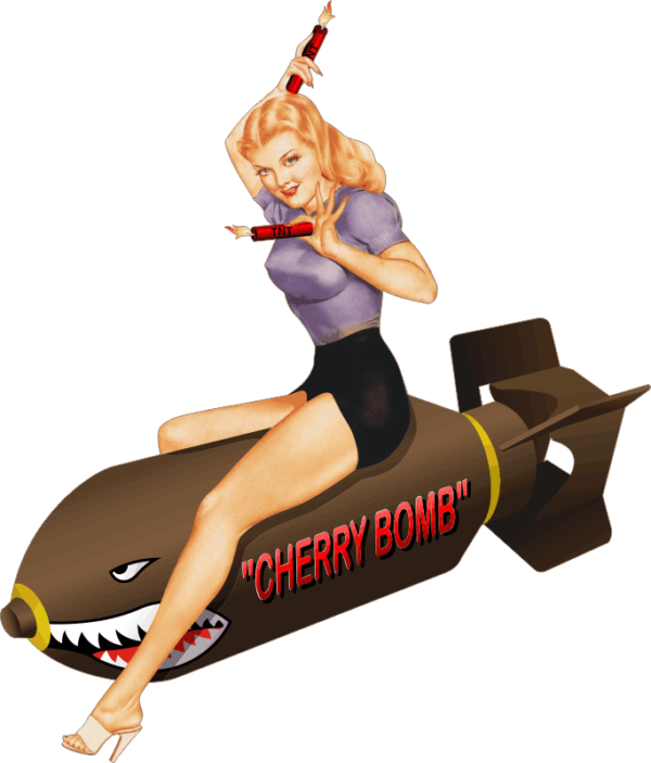 Cherry Bomb Decal