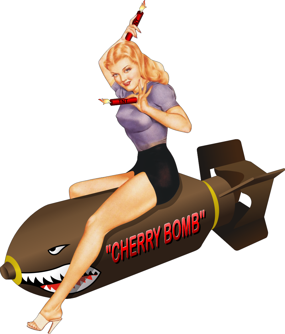 Cherry Bomb Decal