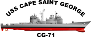 Ticonderoga Class Guided Missile Cruiser CG Decal