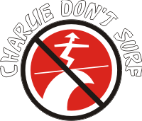 Charlie Dont Surf Decal