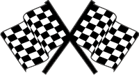 Checkered Flags Decal