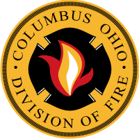 Columbus Ohio Division of Fire Decal