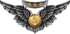USMC Combat Aircrew Wings Decal