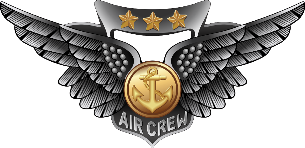 USMC Combat Aircrew Wings Decal