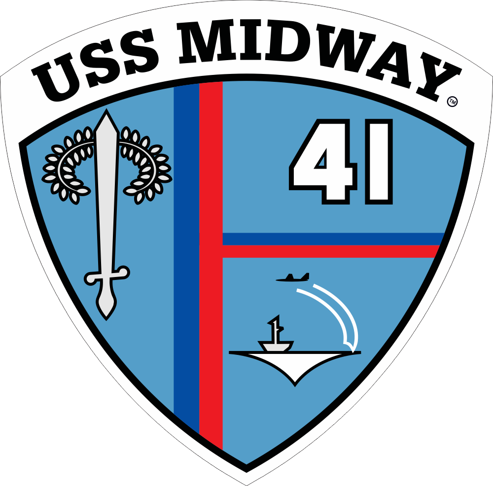 USS Midway CVA-41 Decal